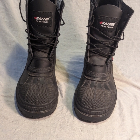 Baffin Black Men's Boots steel toe - Picture 4 of 15